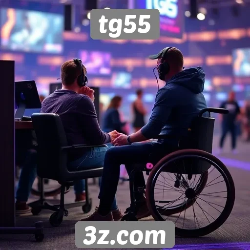 Acessibilidade no tg55 melhora inclusão em jogos